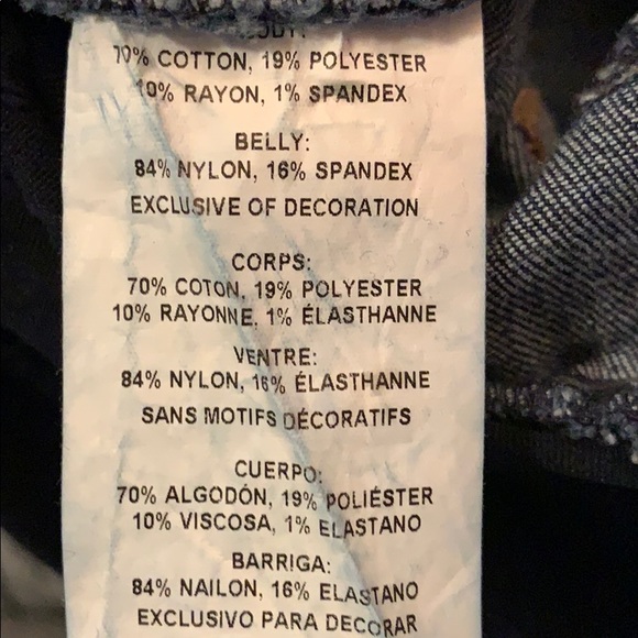 Jessica Simpson Maternity Jeans SZ Med - Picture 8 of 8